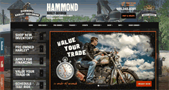 Desktop Screenshot of hammondharleydavidson.com